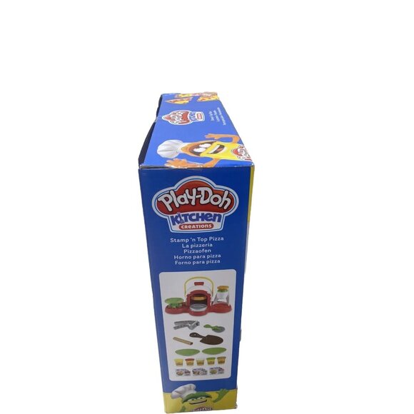Play-Doh Stamp N' Top Pizza Oven Toy Kitchen Play Doh Set Fun - Picture 7 of 8